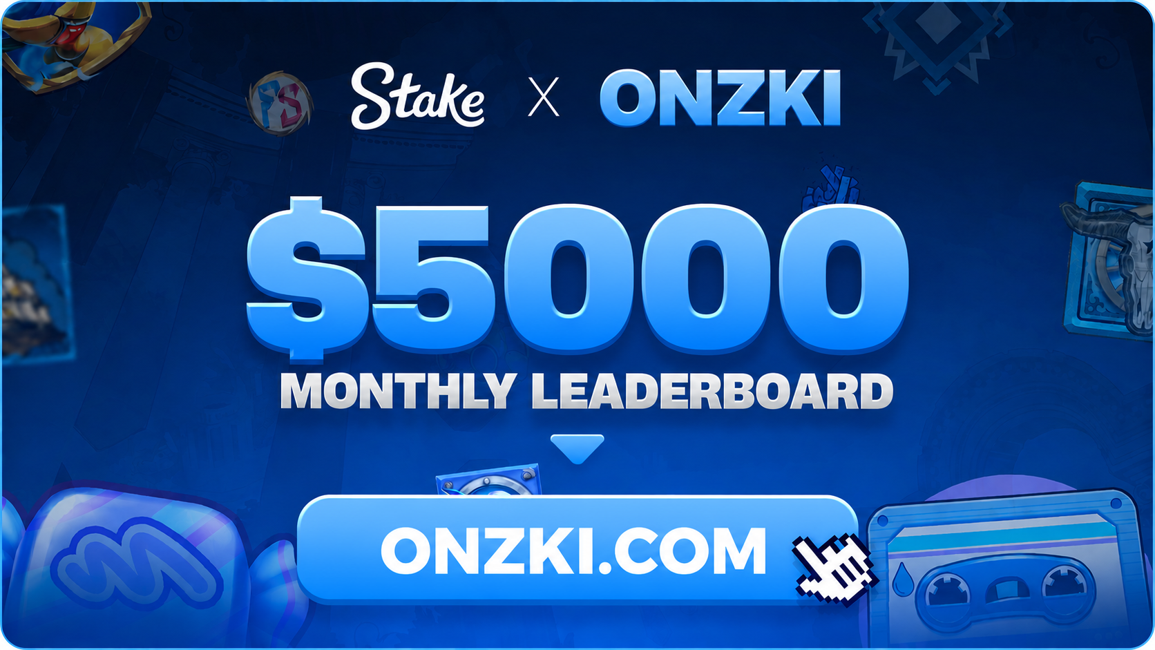 Stake and ONZKI monthly leaderboard